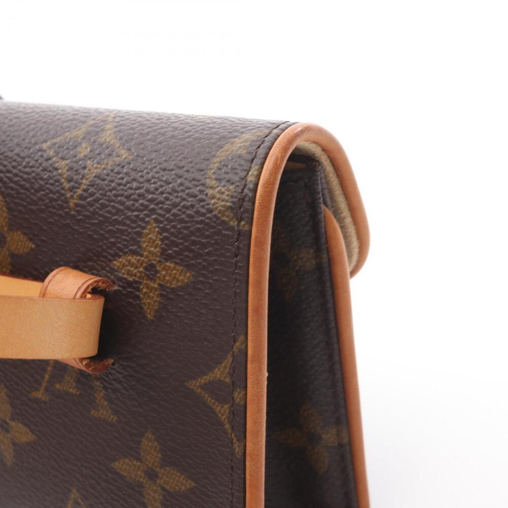 LOUIS VUITTON Brown Monogram Leather Pochette Fanny Pack - Picture 8 of 10